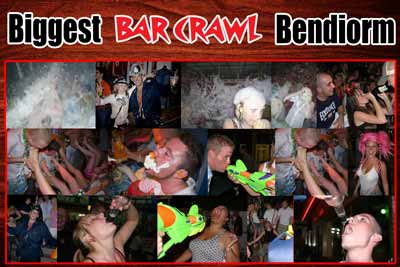 Biggest Benidorm Bar Crawls